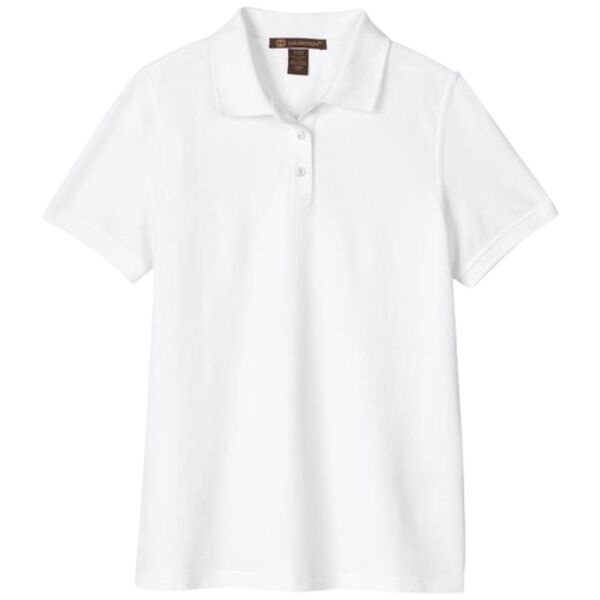 Harriton Ladies' Valiant Cotton Snag Protect Polo Thumbnail