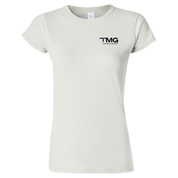 Ladies Softstyle Cotton Semi-Fitted T-Shirt Thumbnail