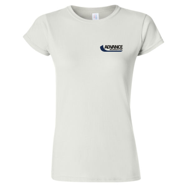 Ladies Softstyle Cotton Semi-Fitted T-Shirt Thumbnail