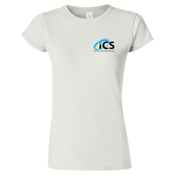Ladies Softstyle Cotton Semi-Fitted T-Shirt Thumbnail