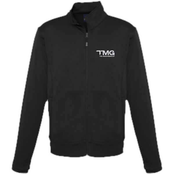 Embroidered Men's Polyester Sports Fleece Hype Jacket Thumbnail