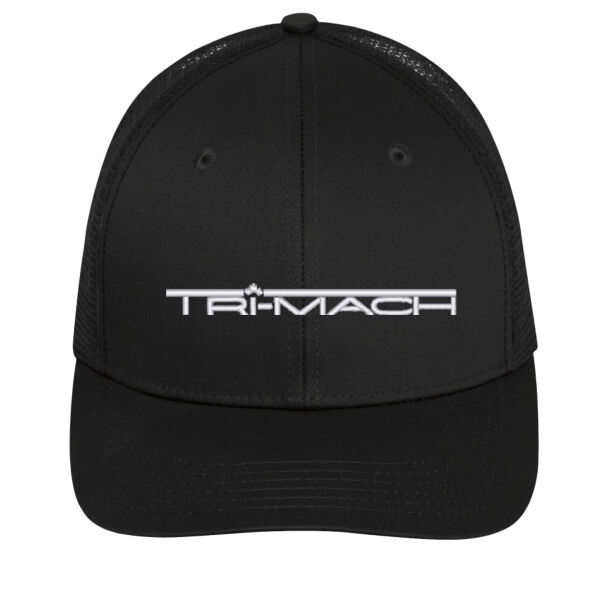 Embroidered Cotton Twill Snap Trucker Cap Thumbnail