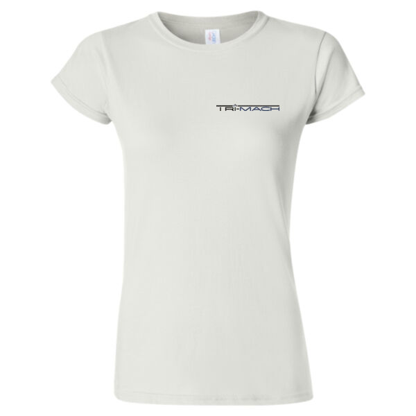 Ladies Softstyle Cotton Semi-Fitted T-Shirt Thumbnail