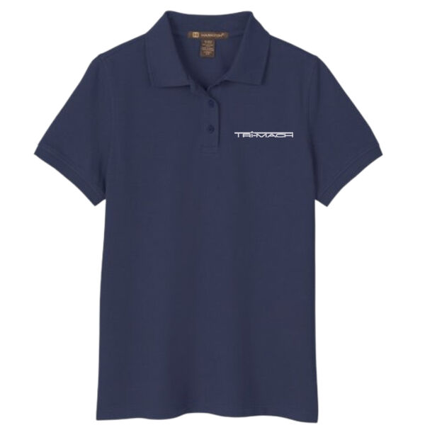 Embroidered Ladies' Valiant Cotton Snag Protect Polo Thumbnail