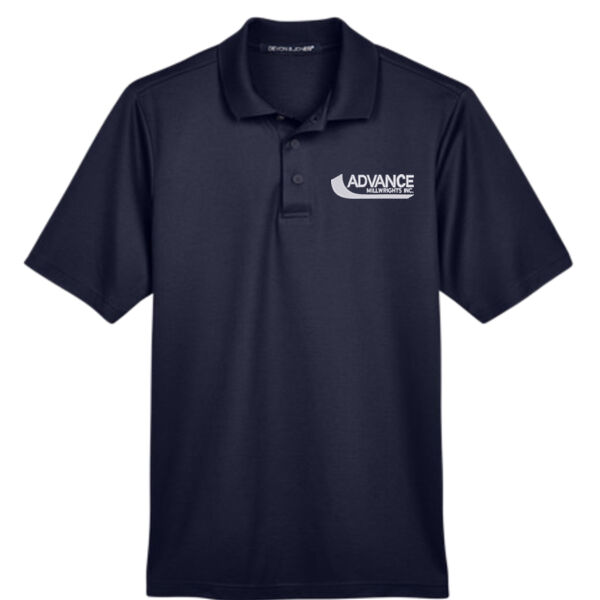 Embroidered Mens Crown Lux Polo Thumbnail