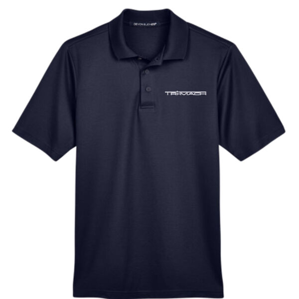 Embroidered Mens Crown Lux Polo Thumbnail