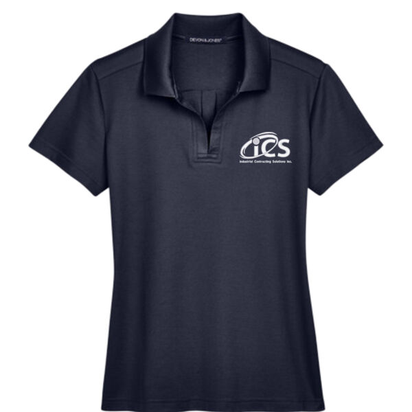 Embroidered Womens Crown Lux Polo Thumbnail