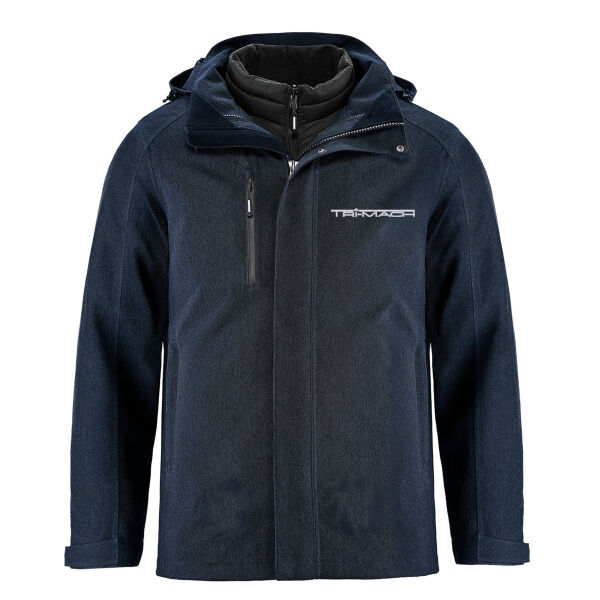 Embroidered Mens Region 3-in-1 Jacket with Fleece Liner (Rain coat) Thumbnail