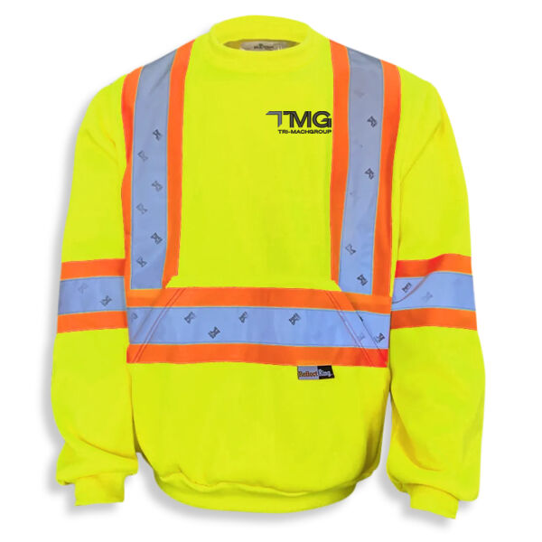 Embroidered Polyester Microfleece Crewneck Thumbnail