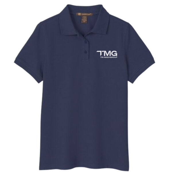 Embroidered Womens Valiant Cotton Snag Protect Polo Thumbnail