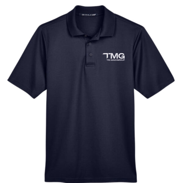 Embroidered Mens Crown Lux Polo Thumbnail