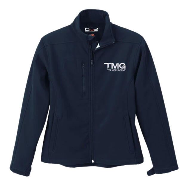 Embroidered Ladies Navigator Full Zip Softshell Jacket Thumbnail