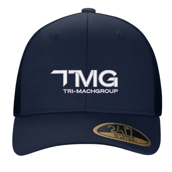 Embroidered Snap Back Trucker Cap Thumbnail